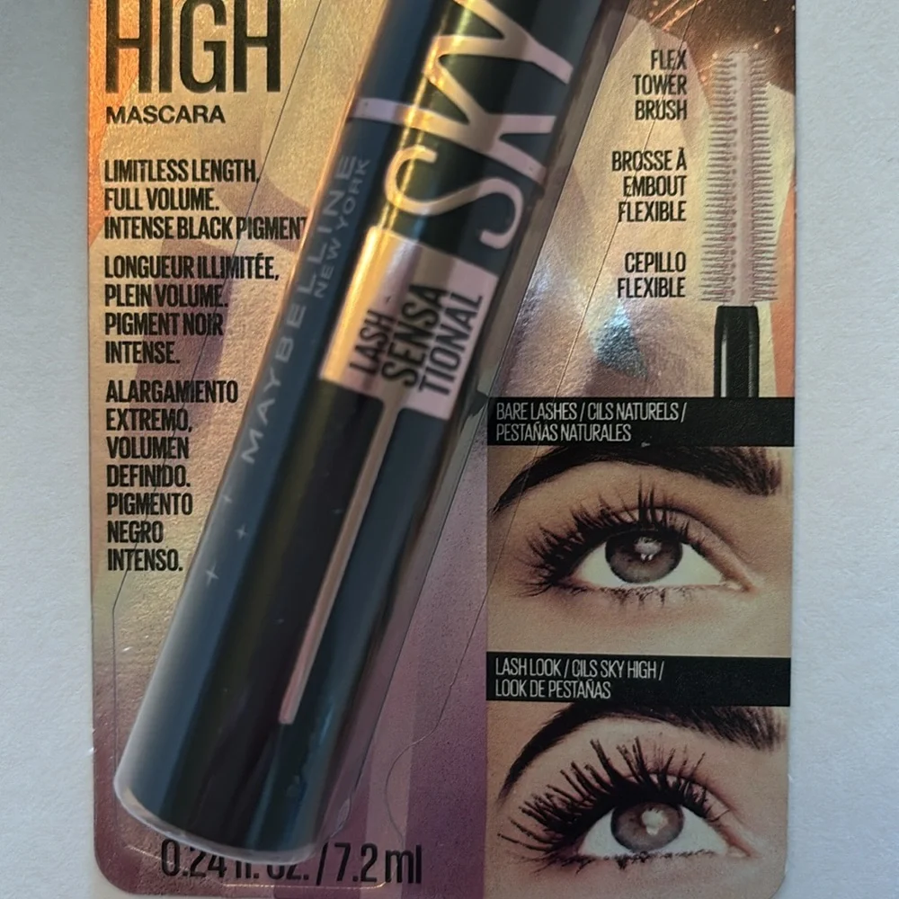 Maybelline | Eyelash Bundle SKY HIGH Cosmic Black | Define-A-Lash Lengthening 2